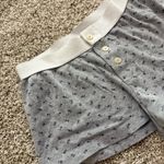 Brandy Melville Shorts Grey Floral Photo 1