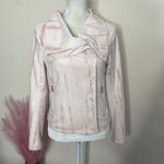 BLANK NYC • faux suede moto jacket in hippie dippie tie dye Photo 50