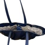 Marilyn Monroe Blue Graohic Tote Bag Photo 2