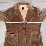 Gap Vintage  Women's Velvet Ecru Blazer Jacket Size 6 Casual Holiday Photo 11