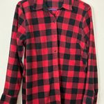 Lee Rider Red and Black Buffalo Plaid Flannel Women's Size Medium Photo 0