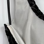 Y2K vintage White House Black Market Gray Velvet Burnout Tank haulter Top xs Photo 9