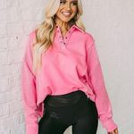 These Three Boutique Pink Pullover Photo 0