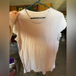 Lululemon Women’s  Light Purple/ White Tshirt Striped Size 6 Photo 0