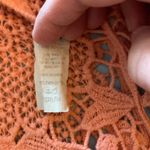 Coral Crocheted Tank Size M Photo 6