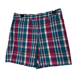 Lands' End  Plaid Shorts Womens Size 10 Mid Rise‎ Casual Colorful Photo 0