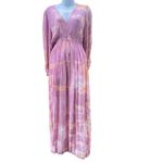 Young Fabulous and Broke Young, Fabulous & Broke Sheena Tie-dye cover up dress in pink Photo 1