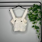 Everlane Apron 100% Linen Tank Cream Canvas size 2 Photo 2