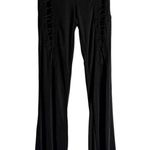 I am gia I.AM.GIA NYX Black Cut Out Lace Up Flare Leg Sexy Pants Size Medium Photo 1