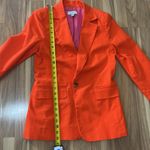 Women's Orange Blazer Photo 10