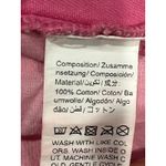 SheIn  Pink‎ Wide Leg Jeans High Waist Frayed Hem Raw Edge Size 25 Cotton Photo 7