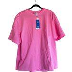Adidas NWT ADICOLOR ESSENTIALS TEE PINK RELAX FIT SZ-LARGE Photo 8