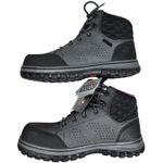 Skechers  Women's Waterproof Composite Toe Work Boots Memory Foam Gray Size 9.5 Photo 3