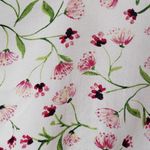 ZARA NWT  Top BlouseWomens Size M Floral Wrap Ruffle‎ Sleeve Open Back Photo 4