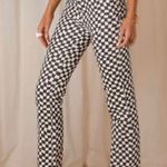 Peppermayo  BROWN CHECKERED STRAIGHT LEG JEANS​​​ Photo 0