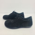 Birkenstock Footprints Women's Black Suede Lace Up Shoe EU 40 US 9 Narrow Photo 2