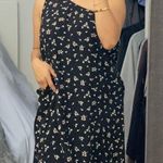 Lulus Black Floral Dress Photo 0