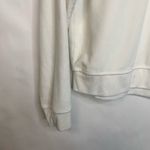 Avia  Cream Velour Cropped 1/4 Zip Shirt Sz XS Photo 8