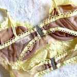 For Love & Lemons NWOT Yellow Faye Lace Underwire Bustier Top - XXS Photo 4