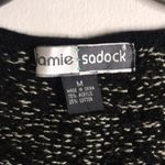 Vintage Jamie sadock zip up cardigan chunky knit vest size medium ladies prep Photo 4