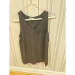 Lila Rose  black sleeveless patterned vneck blouse size Medium Photo 1