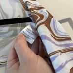 Princess Polly  Retro Print Cap Sleeve Tie Front Crop Top Size 10 Photo 2