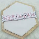 Pink Bow Design Apple Watch Bands in white pink 38mm 40mm 41mm Photo 3