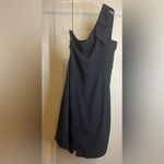 Lane Bryant women’s one-Shoulder bow detail lined black Dress, MSRP $139|Sz:22 Photo 13