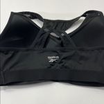 Reebok Women's Black Sports Bra Photo 6