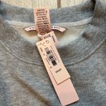 Victoria's Secret Victoria’s Secret Cotton Fleece Corset Crewneck Heather Gray Sweatshirt, Sz XS Photo 14