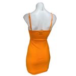 Princess Polly  Coral Sleeveless Cutout Camisole Tank Knit Mini Bodycon Dress 2 Photo 1