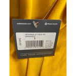 Eddie Bauer  Size S Myriad Long Sleeve V-Neck Tee Marigold Breathable Hike Travel Photo 3