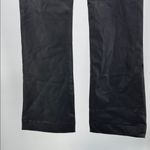 KanCan Black faux leather button fly Boot Cut Pants 11/29 new concert neutral Photo 4