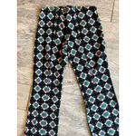 Anthropologie Maeve by The Margot Pants Geometric Print XS Extra Small Stretch Photo 1