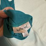 Buckle Teal Long Sleeve Bodysuit Photo 2