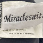 MiracleSuit  One Piece Swimsuit Twist Front V Neck Faux Wrap Slimming Womens 18 Photo 4