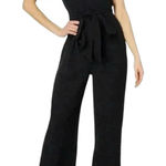 Lilly Pulitzer Brialyn One Shoulder 4 Jacquard Pineapple Black Jumpsuit Photo 0