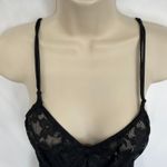 Wacoal Black Lace Trim Slip Camisole Nightgown Lingerie Womens M NEW Photo 4