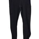 Lululemon Speed Tight Size 6 Brushed Interlock Black and Quilt Winter Photo 1