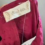 Altar'd State Altar’d State Baby Doll Top In Wine Photo 5