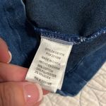 Love j  denim dress sleeveless full zip front adjustable straps sweetheart neck Photo 9