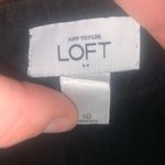 Loft black cargo Y2K embroidered size 10 normcore miniskirt Photo 1