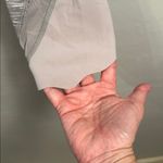 Lululemon  Gray leggings with scalloped bottom Photo 2