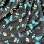 Black cheeky bikini butterfly cover skirt three pieces set Photo 7