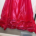 Vintage Gunne Sax Fairy Princess iridescent‎ Strapless Evening Gown Floor Length Size 10 Photo 2