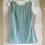 Sundance  Tank Top Round Neck Pullover Casual Plain 100% Silk Blue XS Photo 3