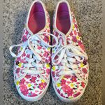 Kate Spade  x Keds Kickstart Sneakers Size 8.5 Pink Ditsy Floral Twee Photo 0