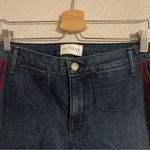 Parker Smith  Women's Stella Crop Tuxedo Side-Stripe Side Slit Jeans Size 26 C21 Photo 7