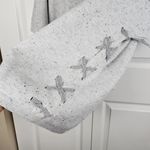 CAbi  Sweater Knit Hoodie Short Sleeve Loose Fit Top Cotton Blend Oversized XS Photo 12