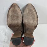 Freebird by Steven Size 9 Holis Boots Leather Heeled Zip Lace Up Brown Women's Photo 9